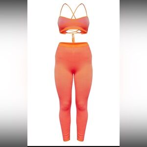 PLT: Knit Leggings and Bralet Set